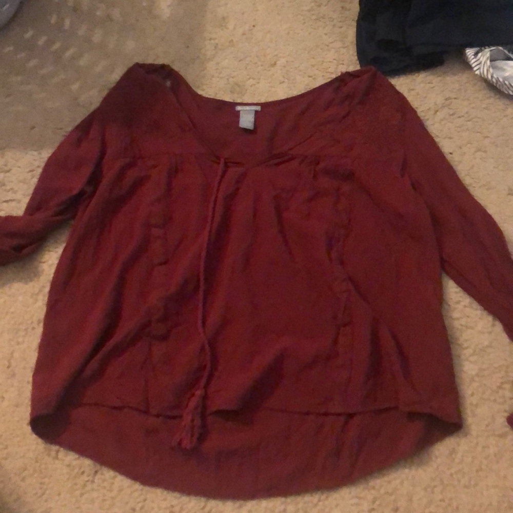 long sleeve top